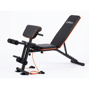 Marshal Fitness Adjustable Weight Bench – Foldable Home Gym Workout Bench for Strength Training, Heavy Duty Multi-Position Fitness Bench