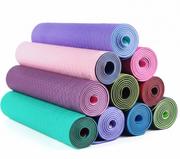 Premium TPE Yoga Mat – Eco-Friendly, Non-Slip & Lightweight Exercise Mat for Yoga, Pilates, Home Workouts and Meditation