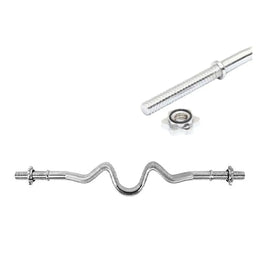 Weight Lifting Curved Bar 47inch