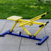 Outdoor Gym Rowing Trainer | Row to Fitness in the Open Air
