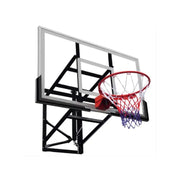 Wall-mounted Basketball Stand - Adjustable Ring Height and Size