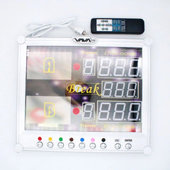 Electronic Snooker Scoreboard with Remote Control