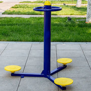 Outdoor Gym Three-Person Waist Twister