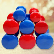 صالة رياضية ملونة فينيل الحديد الزهر صغير الدمبل للنساء / الأطفال - قطعة واحدة