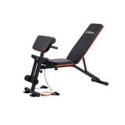 Marshal Fitness Adjustable Weight Bench – Foldable Home Gym Workout Bench for Strength Training, Heavy Duty Multi-Position Fitness Bench
