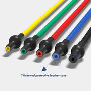 Artbell Fitness Single Resistance Exercise Band with Handles – Latex Strength Training Band for Home & Gym Workouts