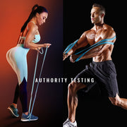 Artbell Fitness Power Band Latex Resistance Set – Heavy-Duty Strength & Stretch Training Bands