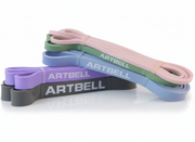 Artbell Fitness Power Band Latex Resistance Set – Heavy-Duty Strength & Stretch Training Bands