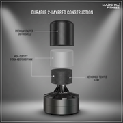 Heavy Boxing Bag with Suction Cup Base | Freestanding Punching Bag for Adults