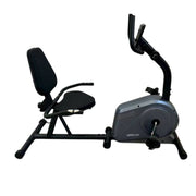 Marshal Fitness MF-348L Recumbent Exercise Bike with LCD Monitor & 8-Level Magnetic Resistance