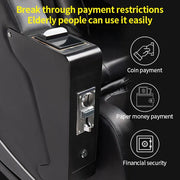 Coin Massage Chair with Manual Strength Adjustment and Zero Gravity Function