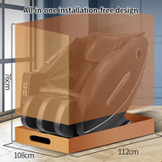 Coin Massage Chair with Manual Strength Adjustment and Zero Gravity Function