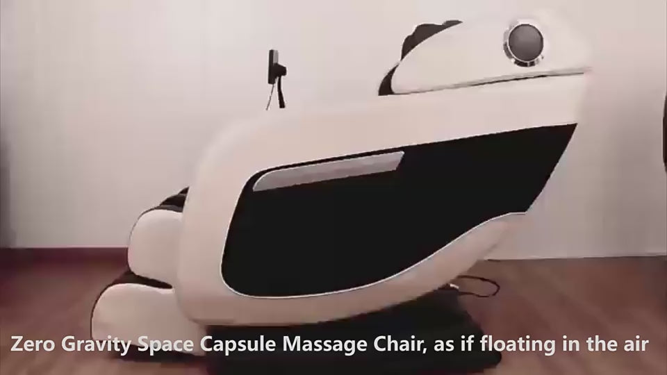 Full Body Massage Chair with Bluetooth Music and Fashion Design