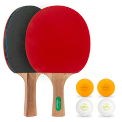 Aegon Table Tennis Racket Set - Pimples In Rubber
