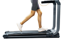 Easy Folding Home Use Treadmill with Heart Rate Monitor and Bluetooth