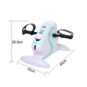 Motorized Electric Mini Exercise Bike/Pedal for Arm Leg Exercise Mini Cycling Trainer Stationary Exercise Peddler