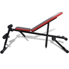 Adjustable Weight Bench for Flat, Incline, Decline