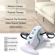 Motorized Electric Mini Exercise Bike/Pedal for Arm Leg Exercise Mini Cycling Trainer Stationary Exercise Peddler