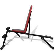 Adjustable Weight Bench for Flat, Incline, Decline