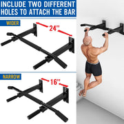 Heavy Duty Wall Mount Pull Up Bar Chin Up Bar