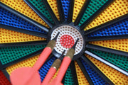 Safety Soff Soft Dart Board Set Soft Head Children Fitness Dart Board - MF -0240