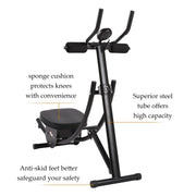 آلة البطن البطن البطن AB المدرب قابلة للطي AB Coaster