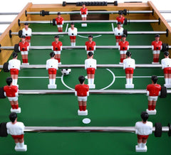 Standing Foosball Soccer Table Family Game Wooden W Legs-MF-4064