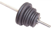 RB-47T Barbell Bar Weight Bar Dumbbell Bar Chromed RB-47T, inches Straight with Spin Lock