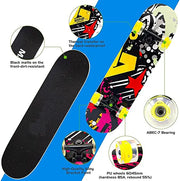 Marshal Fitness Aluminum Base Anti Slip Skateboard
