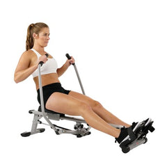 Full Motion Rowing Machine Orbital Rower w/ 350 lb Weight Capacity and LCD