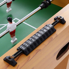 Standing Foosball Soccer Table Family Game Wooden W Legs-MF-4064