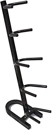 5-Tier Medicine Ball Rack Stand | Black | Durable Steel Construction