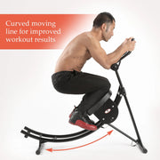 آلة البطن البطن البطن AB المدرب قابلة للطي AB Coaster