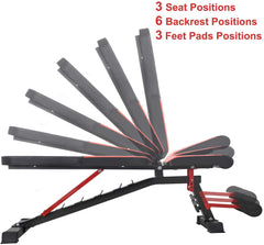 Adjustable Weight Bench for Full Body Workout
