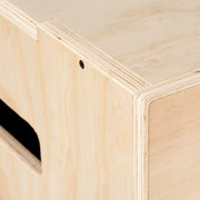 خشبي بليو مربع تمرين صندوق القفز plyometric للقفز | MF-0357-20x24x30 كبير