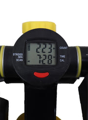 خطوة Air متسلق السهول التوصيف الآلي للياقة البدنية الهوائية مع النطاق المقاومة-712C أصفر