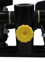 خطوة Air متسلق السهول التوصيف الآلي للياقة البدنية الهوائية مع النطاق المقاومة-712C أصفر