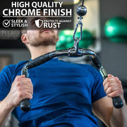 Seated Row Bar Handle Cable Attachment-Mf-0176