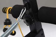 Sit up Bench Adjustable Decline Ab Crunch Board with Dumbbells Pull up Spring and Resistance Band-Bt-1831