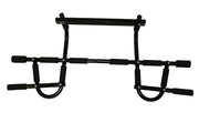 Multi-Grip Chin-Up/Pull-Up Bar, Heavy Duty Doorway Trainer for Home Gym (Black)