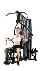 Home Gym With Lat Pull Bar and Ankle Strap 158LB (72kgs) - JX-DS916