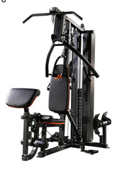 Home Gym With Lat Pull Bar and Ankle Strap 158LB (72kgs) - JX-DS916