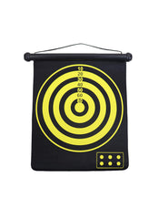 Magnetic Roll-up Double Sided Hanging Dart Board Set and Bullseye Game with Darts | MF-0242