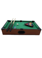 MINI Billiard Table Pool مجموعة أطفال كرة الطاولة 21 PCS البلياردو المصغر مجموعة للأطفال البالغين
