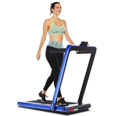 Walking Pad Home Use Treadmill with Foldable Design and 3HP DC Motor
