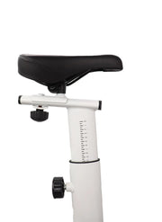 Indoor Exercise Spinning Bike Cycling Spine Bike Cardio Workout - White Color