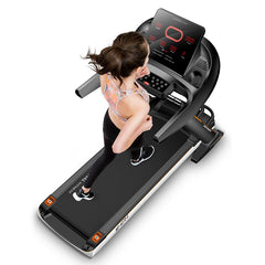 6.0HP DC Motorized Treadmill with LED display screen