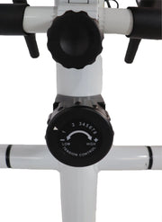 تدريبات إهليلجية ومستقيمة 2 في 1 مدرب مزدوج القلب مع معدل ضربات القلب MF-CT-187