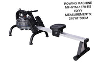 Water Rowing Machine Cardio Fitness Equipment Water Resistance with LCD Display MF-GYM-1870-KS