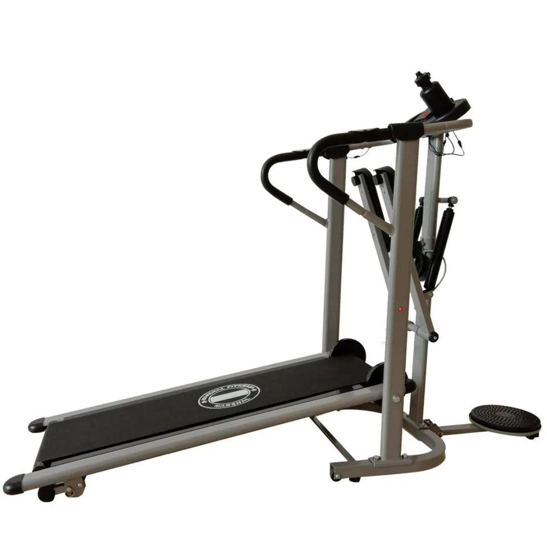 Manual Treadmill with Digital Monitor 12 KMPH Speed Range